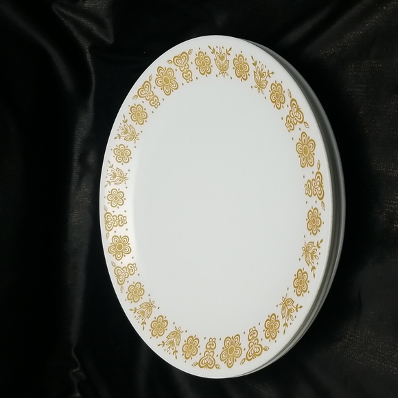 Corelle Butterfly Gold Dinner Plates - Picture 4 of 11